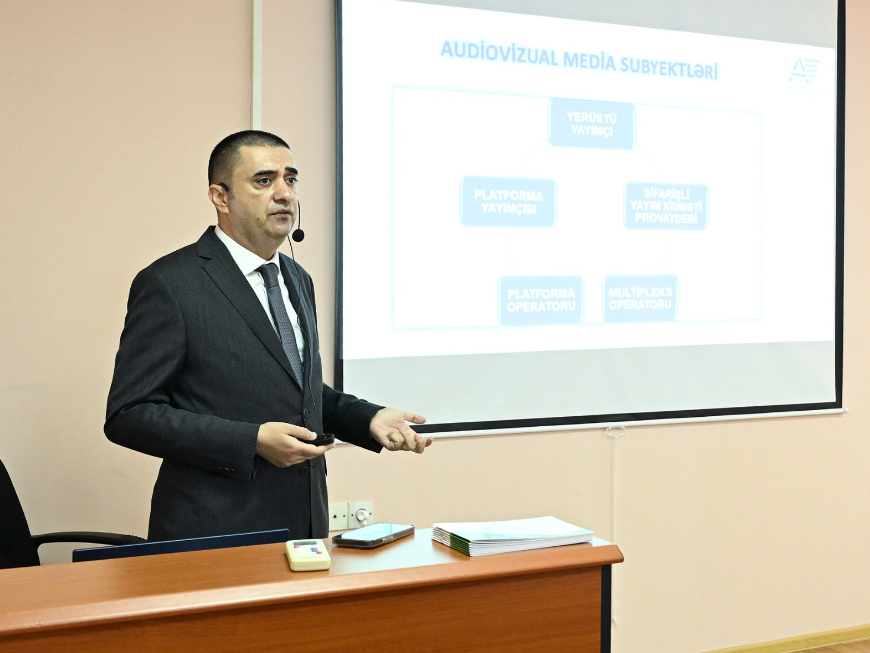 “Audiovizual media: Normalar, reallıqlar və çağırışlar” mövzusunda dəyirmi masa keçirildi - FOTOLAR